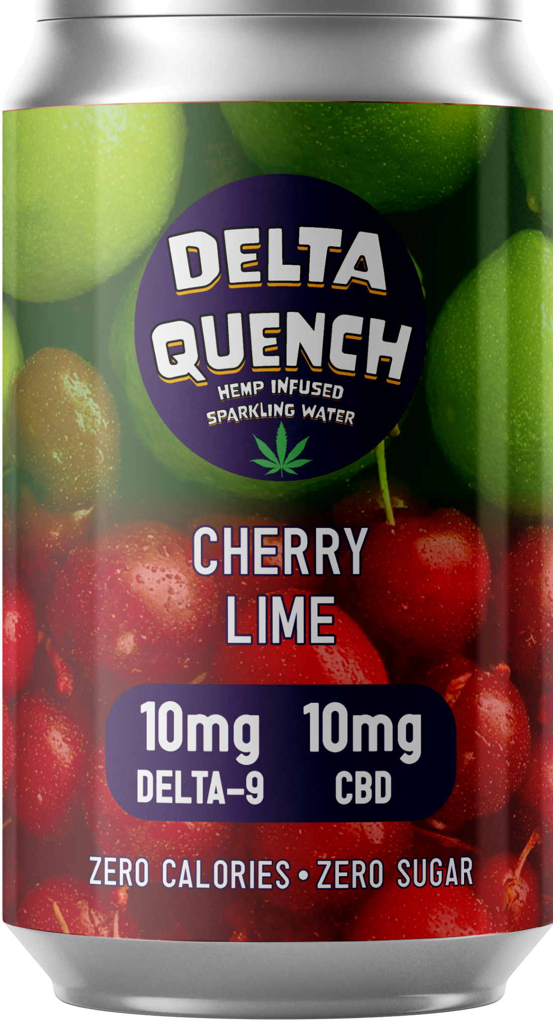 Delta Quench Cherry Lime 10mg THC 10mg CBD